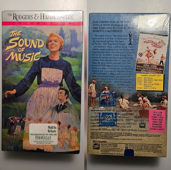 Rodgers & Hammerstein's The Sound of Music Movie VHS Tape - Picture 14 of 15